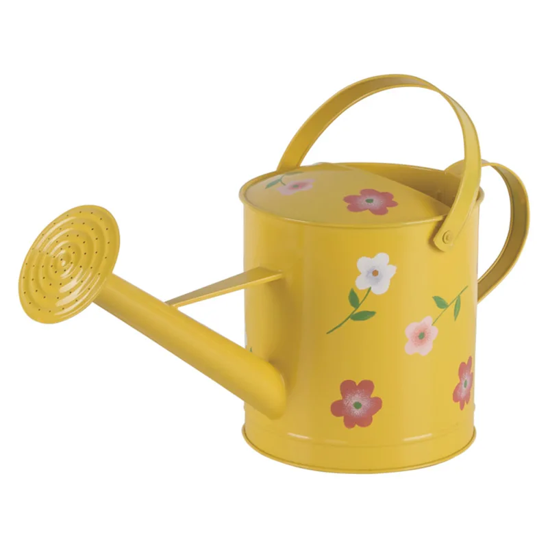 Цветная оцинкованная садовая банка для полива, металлическая банка для полива с порошковым покрытием, эпоксидная банка для полива сада