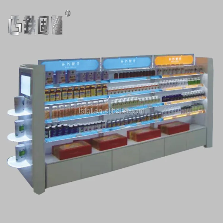 Factory pharmacy furniture for sale display stand rack