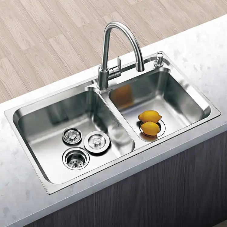 6045 Sanitary Ware Wash Basin Single  Bowl Stainless Steel Handmade Kitchen Undermount Sink