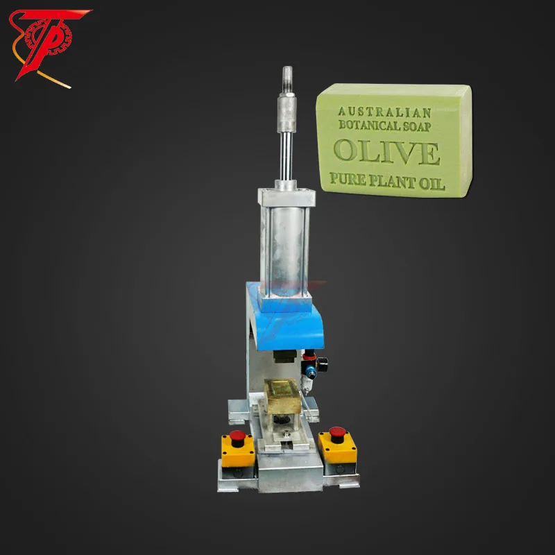 Пневматическая ручная машина для тиснения туалетного мыла