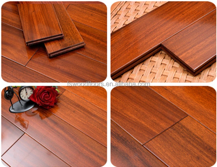 YKS Durable Tropical Teak Hardwood Flooring Outdoor Natrual Cumaru Decking Solid Wood Floor