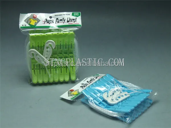 12pcs set Laundry Clothes Pins Large Spring New Colorful Clothespins Hook Laundry Clips Multipurpose Hangers Pegs