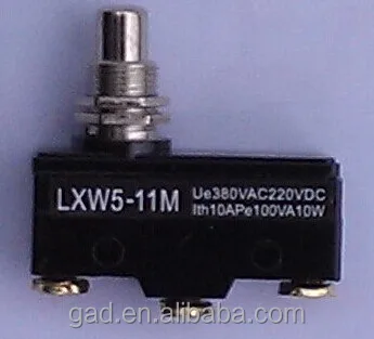Cngad 10A 220V LXW5 Микровыключатель (концевой выключатель 220V, переключатель ограничения)(LXW5-11M)