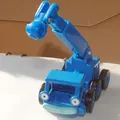 Brand New Bob The Builder Toys Crane Truck Lofty Diecast Metal Magnetic Car Toy For Gift