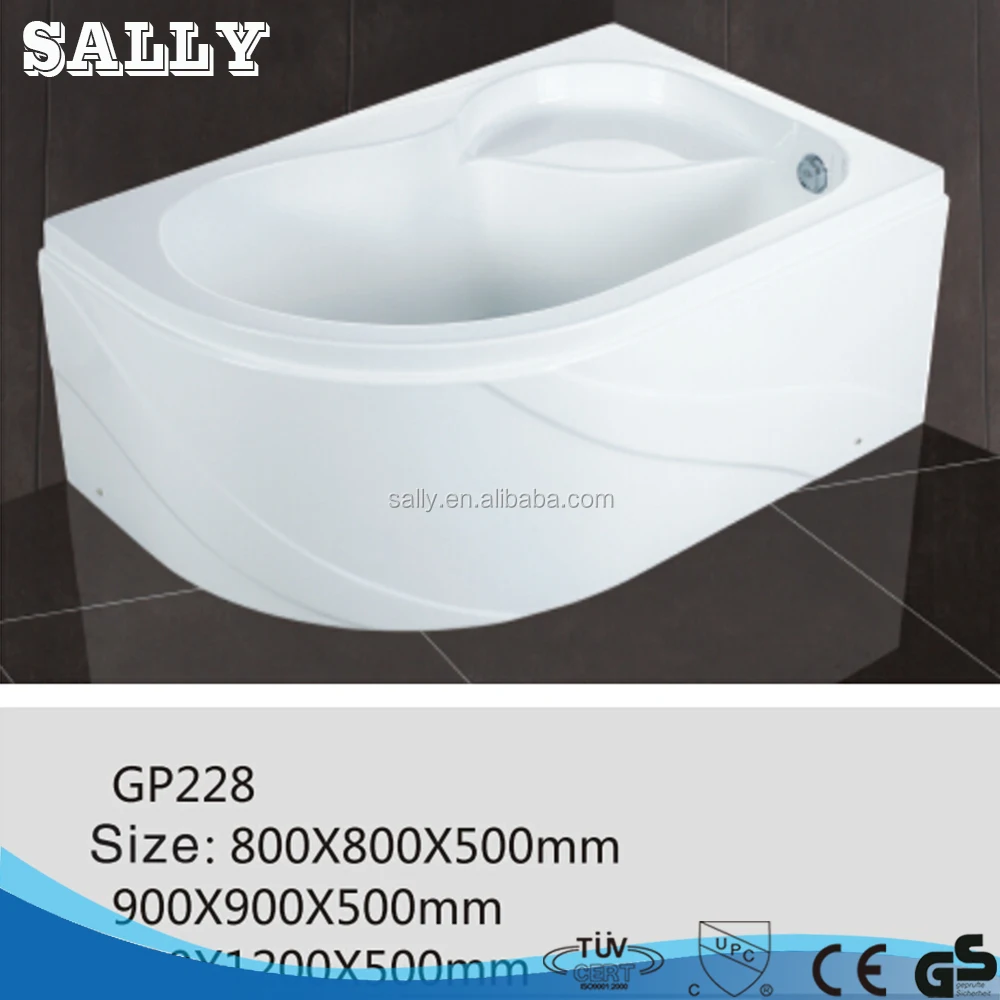 Глубоко акриловые душевых поддонов общие ванна