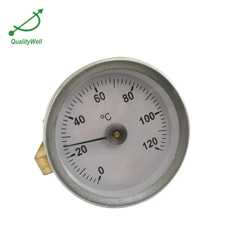 Трубопровода Термометр для измерения поверхностной температуры биметаллический