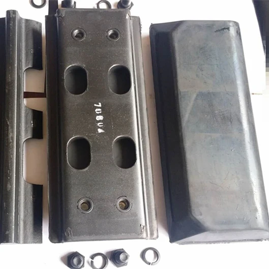 Резиновая гусеничная Накладка для асфальтоукладчика Volvo Bitelli BOMAG DEMAG DYNAPAC Marini Mitsubishi ROAD TECH