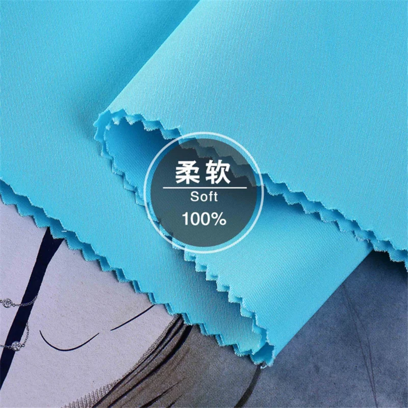 Factory Wholesale 40S High Density Quick Dry Cotton Drill Gabardine Fabric For Uniform Workshop Wear Men Pants Cloth