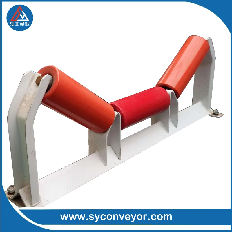 
6 inch dia carrier conveyor roller with idler frame 