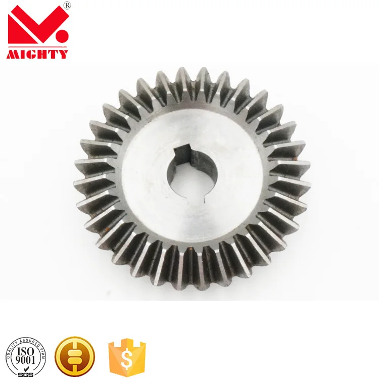Straight Bevel Gear M4.5 with Usual Axles Type A Ratio 1:4