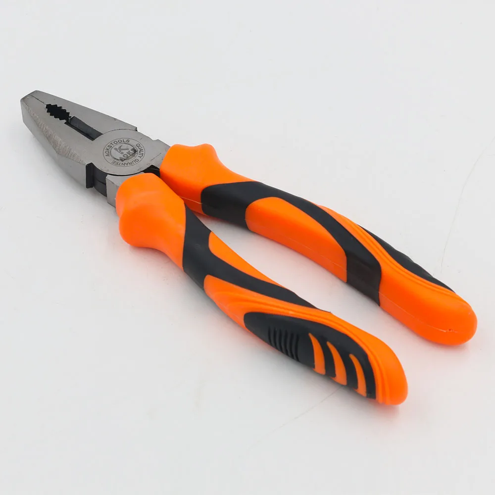 Professional Carbon Steel Combination Pliers with PVC handle