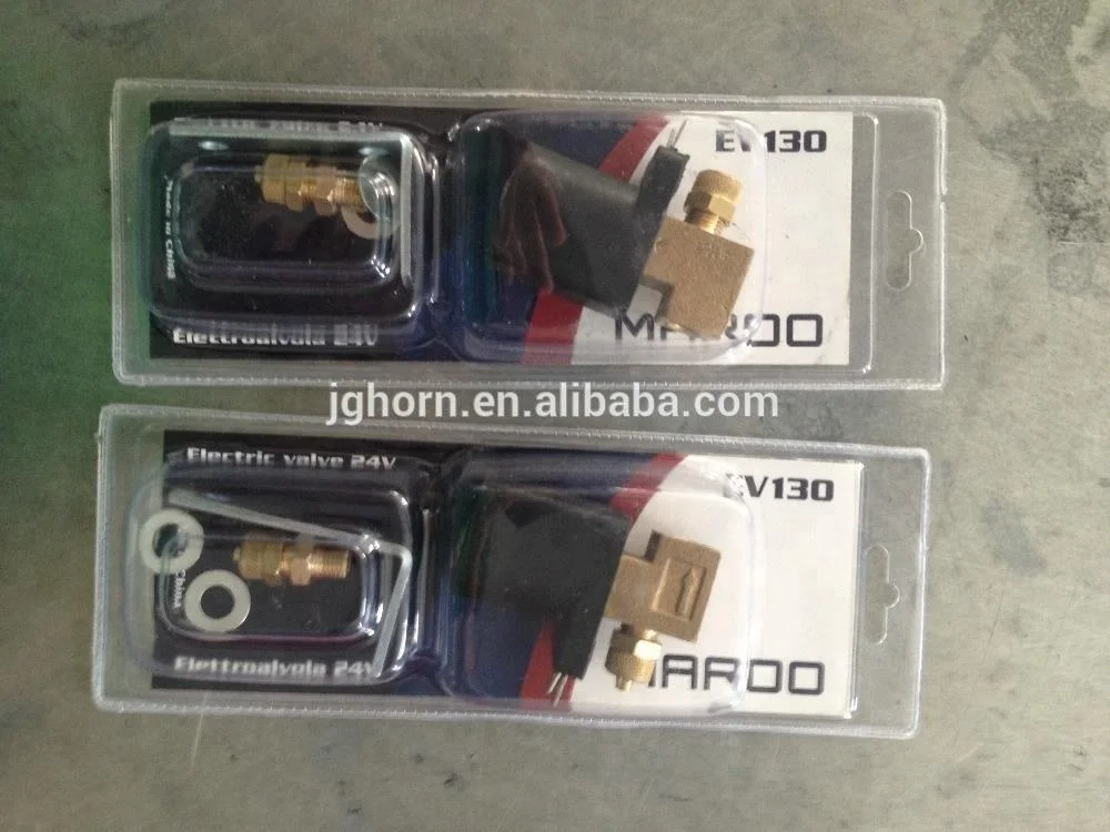 Marco Copper Solenoid valve 24V universal air horn 1/4 inch Metal Train Truck Air Horn Electric Solenoid Valve