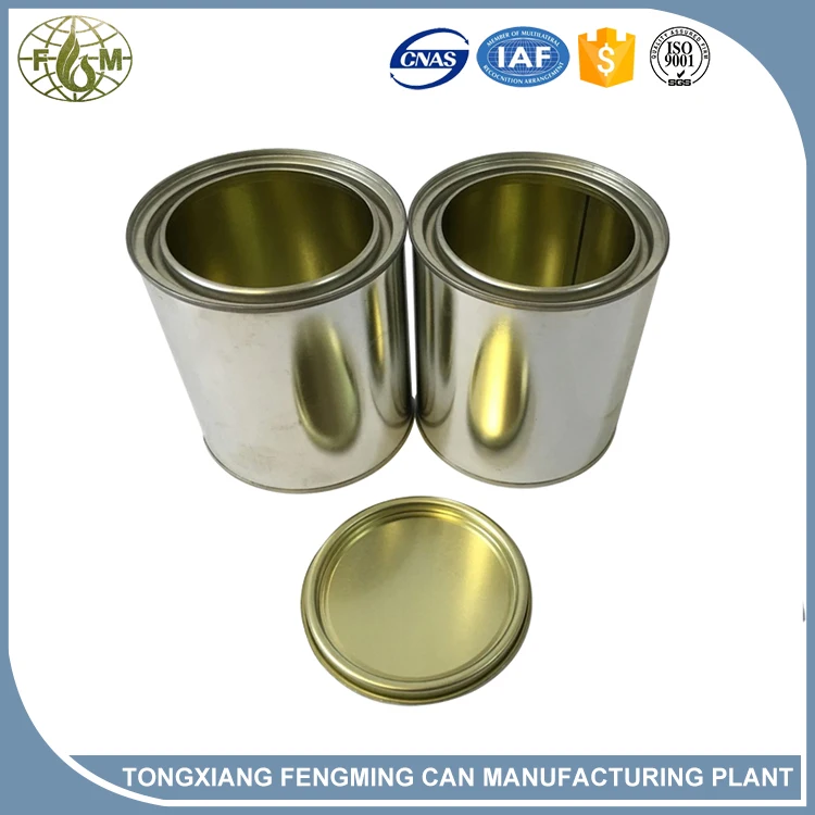 Tin Metal Type and Paint, oil, chemical, ink,solvent, thinner Use Paint can packaging