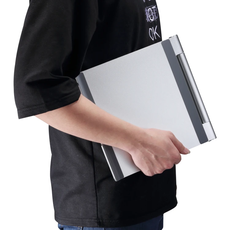 New ergonomic portable adjustable aluminum table folding 17 inch laptop stand