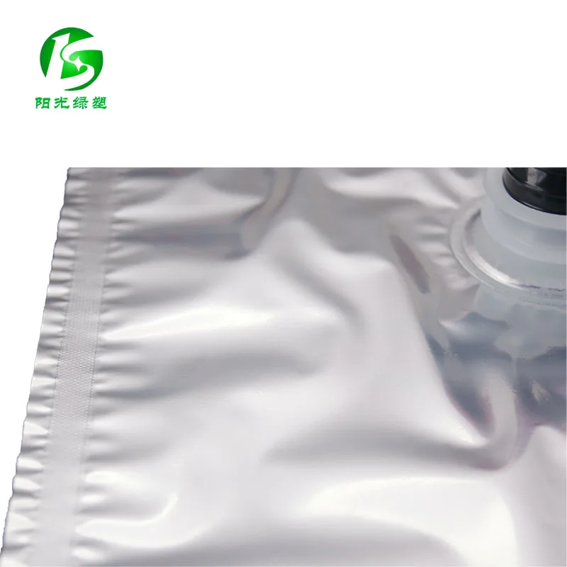 
Spot promotion Aluminium / Transparent BIB bag in box 