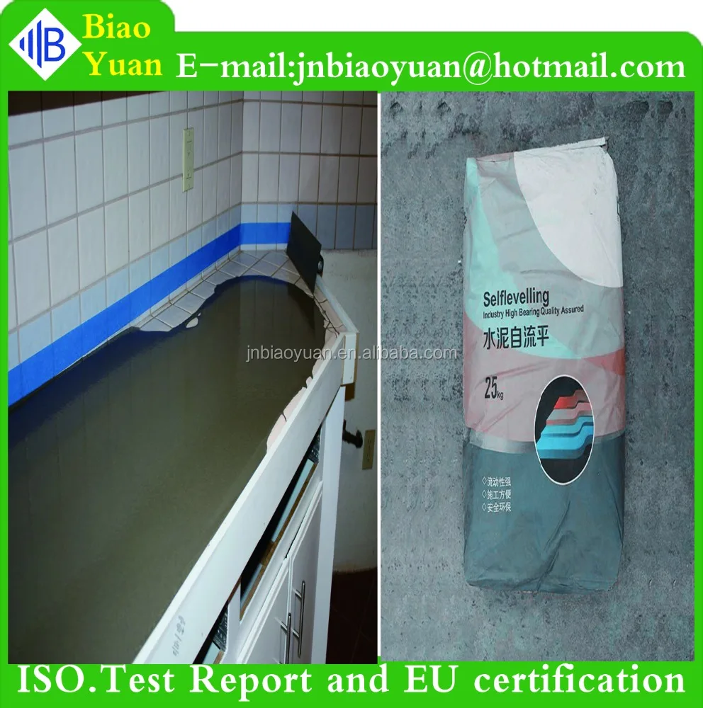 BYGM-80 rapid hardening cement self leveling cememt