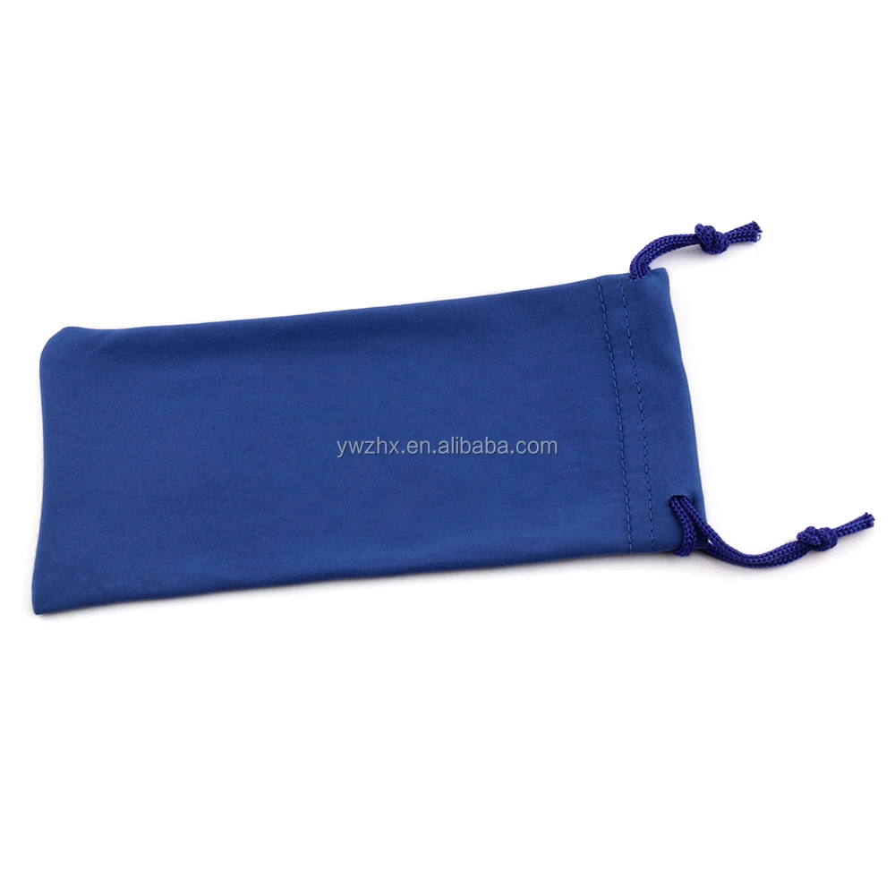 Microfiber cleaning cloth suppliers in yiwu custom sunglass pouches microfiber pouch