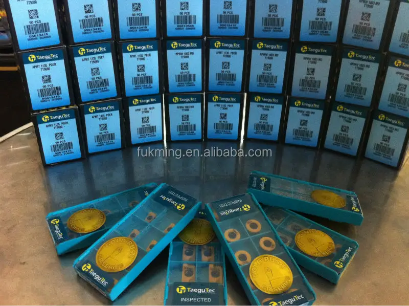 ORIGINAL TAEGUTEC TUNGSTEN CARBIDE INSERTS TDXU