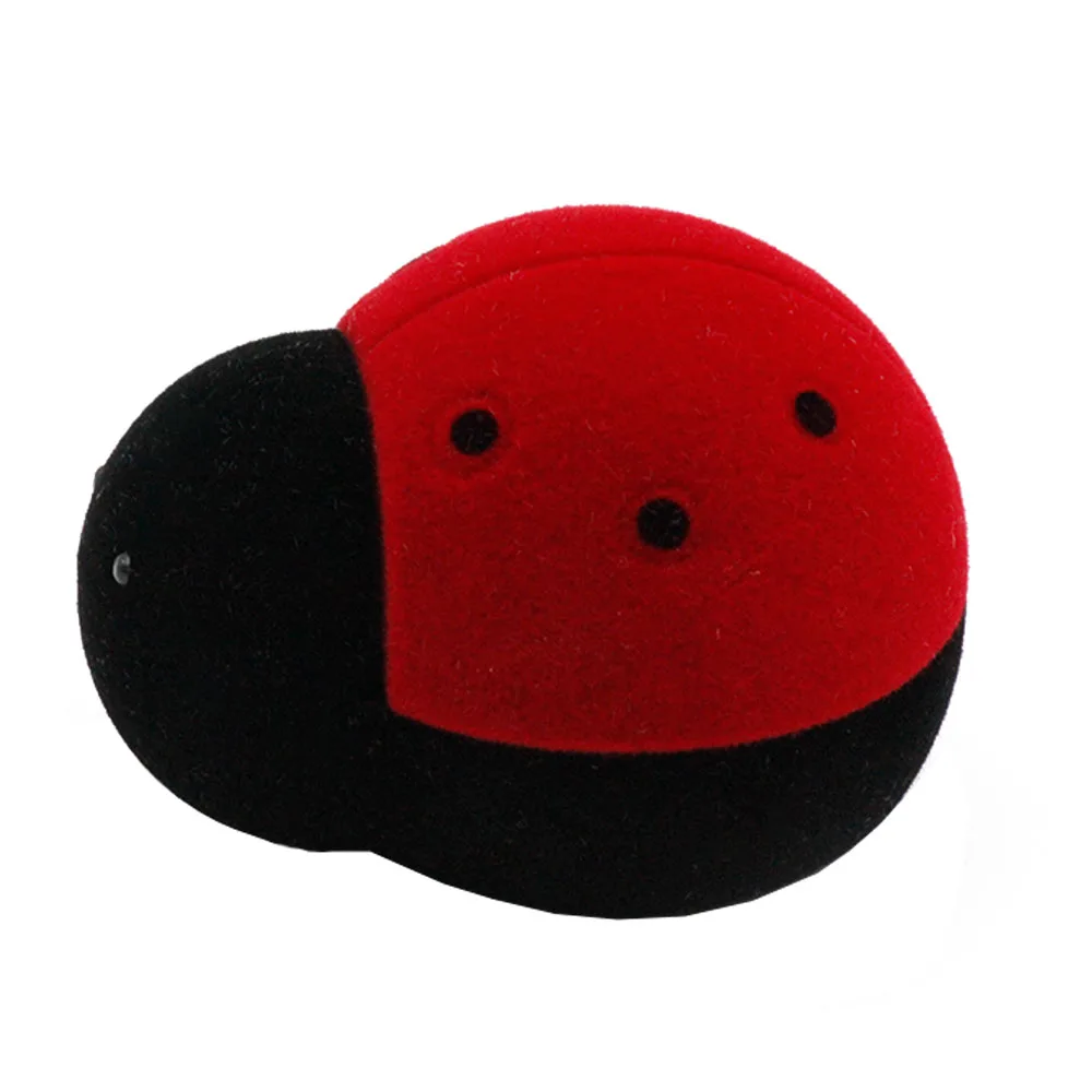 Creative animal shape beetle velvet voice recording jewelry ring box