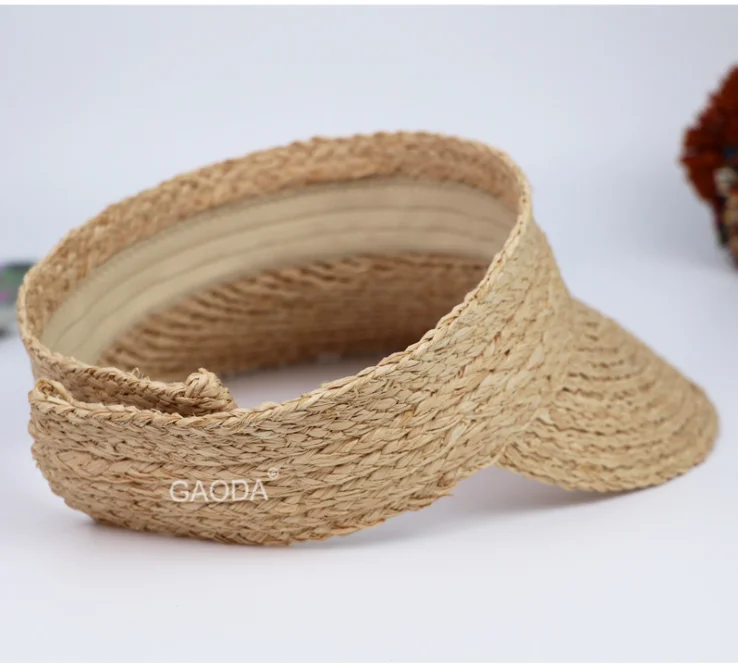 Соломенная шляпа с полями для занятий спортом на открытом воздухе