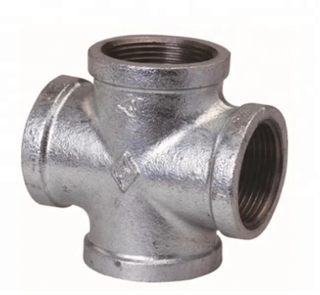 NPT 3/4' NPT Thread Black Malleable Iron 90 Degree Elbow Thread Elbows