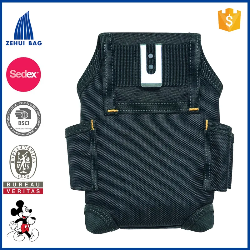 FREE SAMPLE High Capacity Tool Bag Waist Pockets Electrician Tool Bag Organizer Carrying Pouch Tools Bag Belt Waist Pocket Case