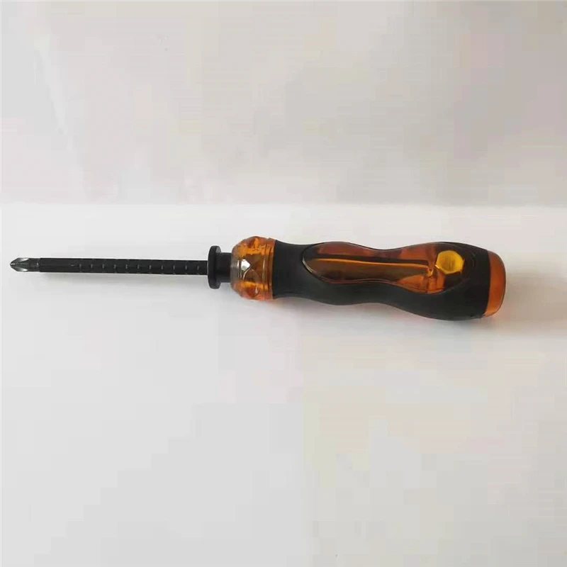 HONGXU Soft Grip Screw Driver Straight Slotted TPR Handle Screwdriver