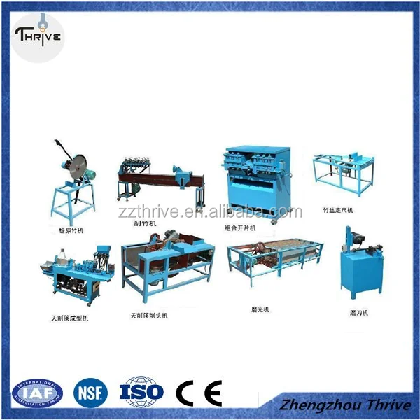 High effciency bamboo stick making machine , bamboo tooth pick machine with competitive price