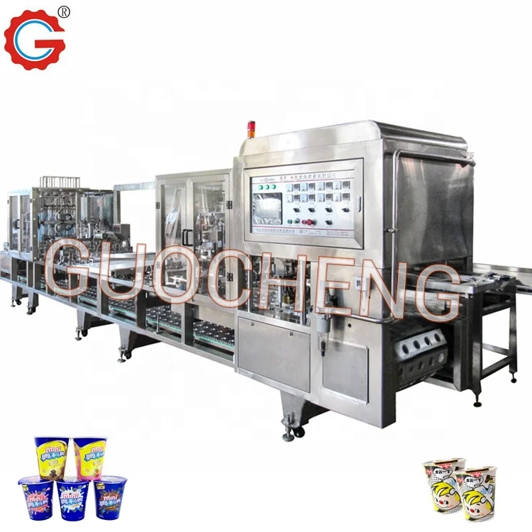 
Automatic Cup Filling and Sealing Machine For Cup-installed Oats Milk Tea 