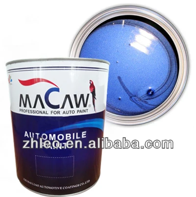 1K Color Solid Car Paint Blue Auto Car Paint