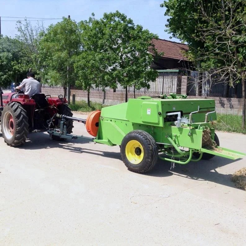 square hay baler