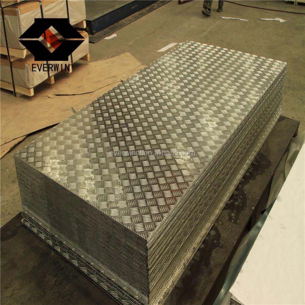 high quality 5052 O aluminum embossed plate/sheet for platform