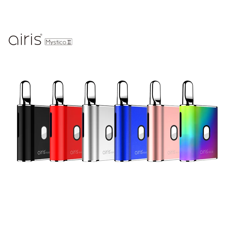 
Airistech Mystica II Variable Voltage Portable Vaporizer mystica 2 510 thread CBD cartridge vape battery from one light year 
