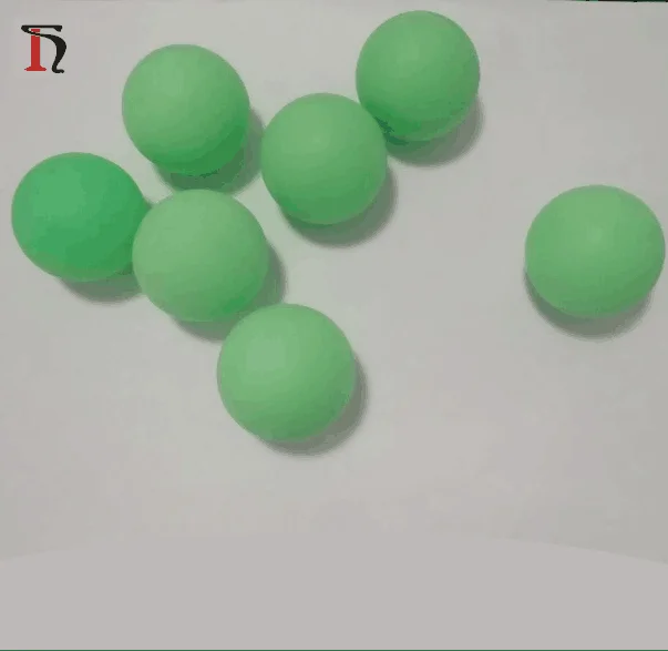 Оптовая продажа, оптом, дешево, настраиваемый логотип, зеленый мяч для пинг-понга, Пластиковые Мячи для настольного тенниса Yiwu