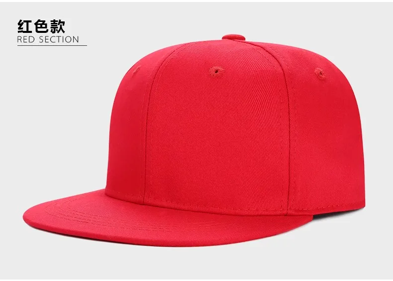 Fashional Oem Design Embroidered Flat Brim Snapback Caps