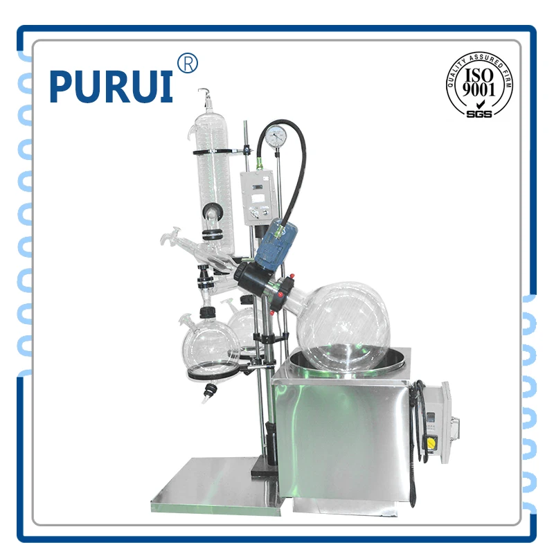 Роторные испарители с различным размером перегонной колбы