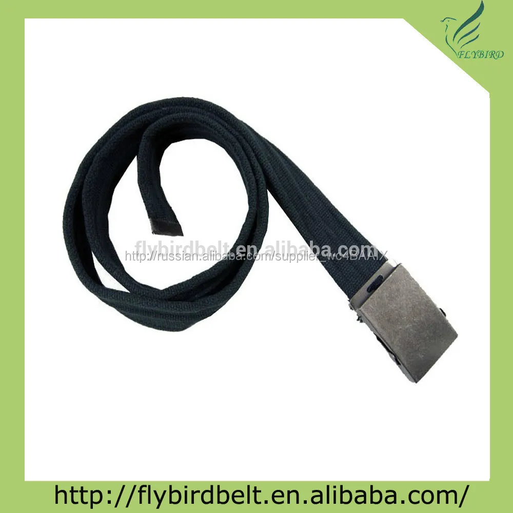 черный военном стиле веб-ткань пояс