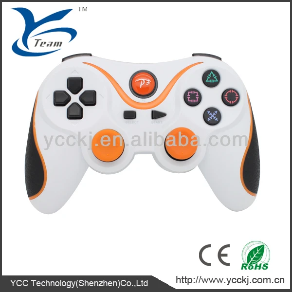 шесть оси двойной удар bleutooth беспроводной контроллер для playstation 3/ps4