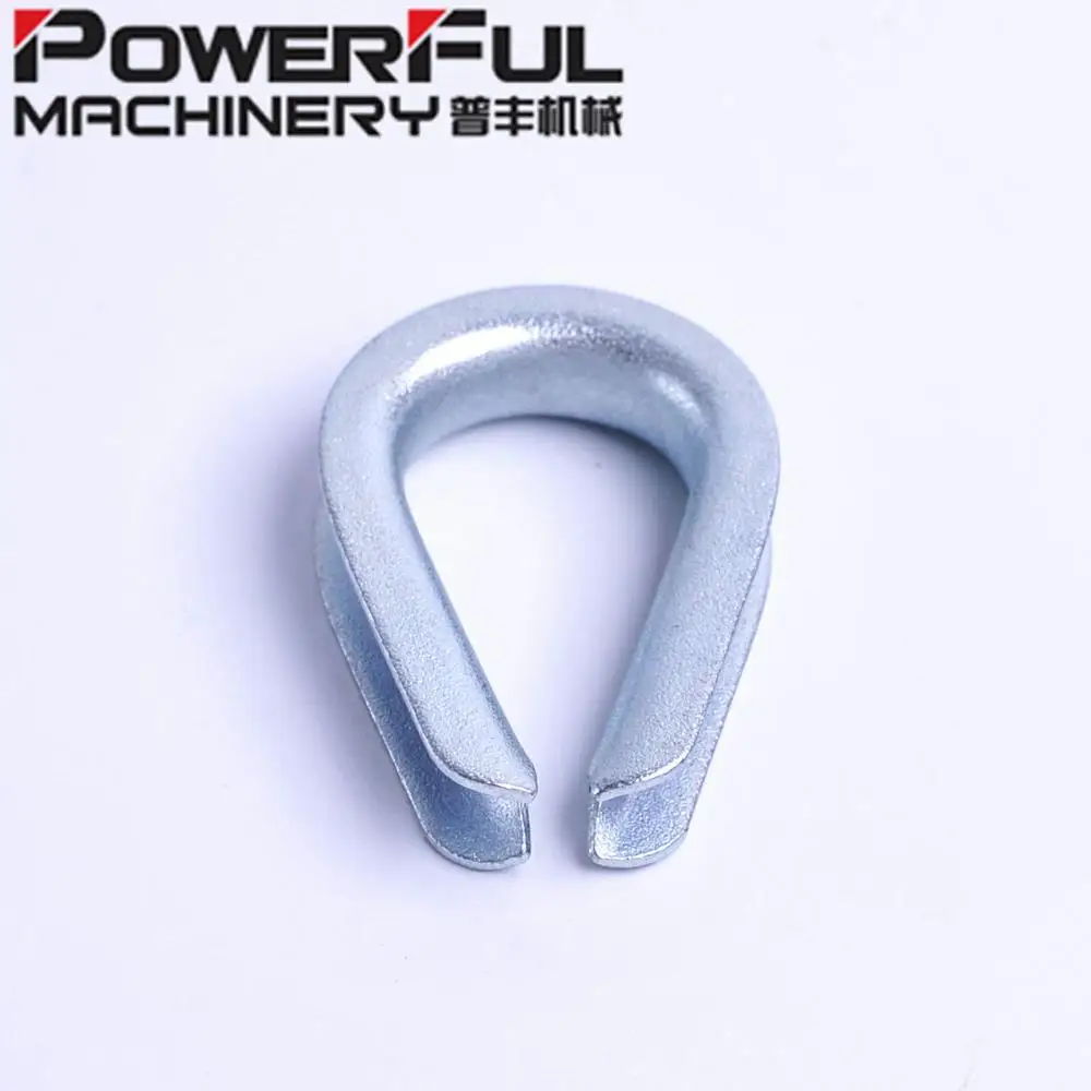 Zinc Plated DIN 6899 A Wire Rope Thimble for sale