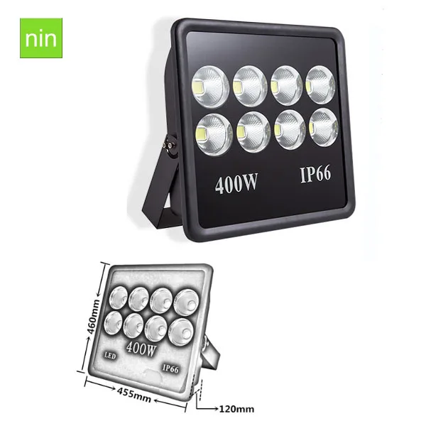 Economic latest high power ninLED led flood lights 300watt 400watt