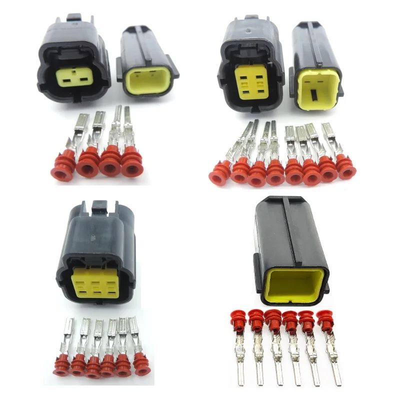 174257-2 2 3 4 6 8 10 pin AMP Denso Style 2.0 Series Cable Adapter Wire Connector Auto Electrical Connector 174259-2 318623-5