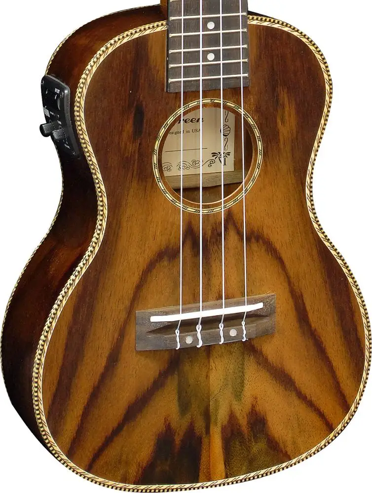 24 inch ukulele concert igh quality rosewood ukulele with EQ pickup S-24REQ6