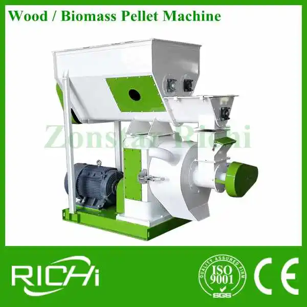 European standard ring die wood pellet making machine/wood pellet plant for sale