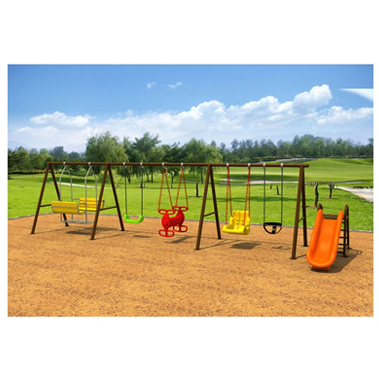 High quality outdoor swing in park