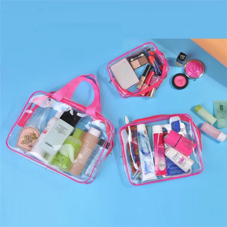 Wholesale quality waterproof  PVC make-up bag environmental protection custom-made