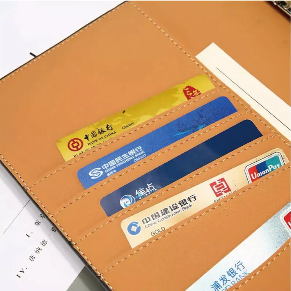 Cheap A5 loose leaf pu leather planner with ring binder business notebook custom logo calendar diary organizer for event