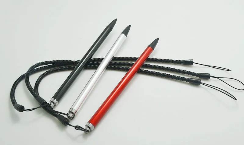 Резистивная ручка с твердым наконечником, совместимая со всеми устройствами с резистивным сенсорным экраном, сенсорный экран, ручка для рисования, резистивный стилус с Sprin