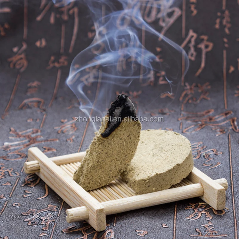 
traditional Chinese medicine treatment green moxa punk Rosemary Moxa Smouldering Health Care Tablets 