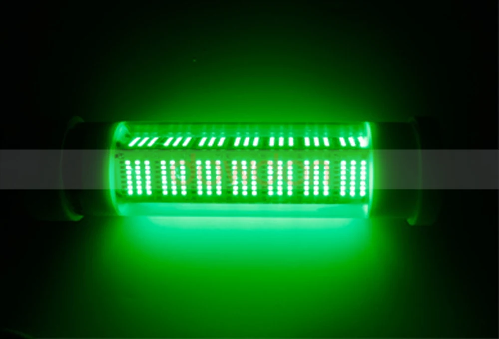 Profession Underwater Green Squid Lamp 200W 300W 400W Led Fish Attracting Fishing Light 12V