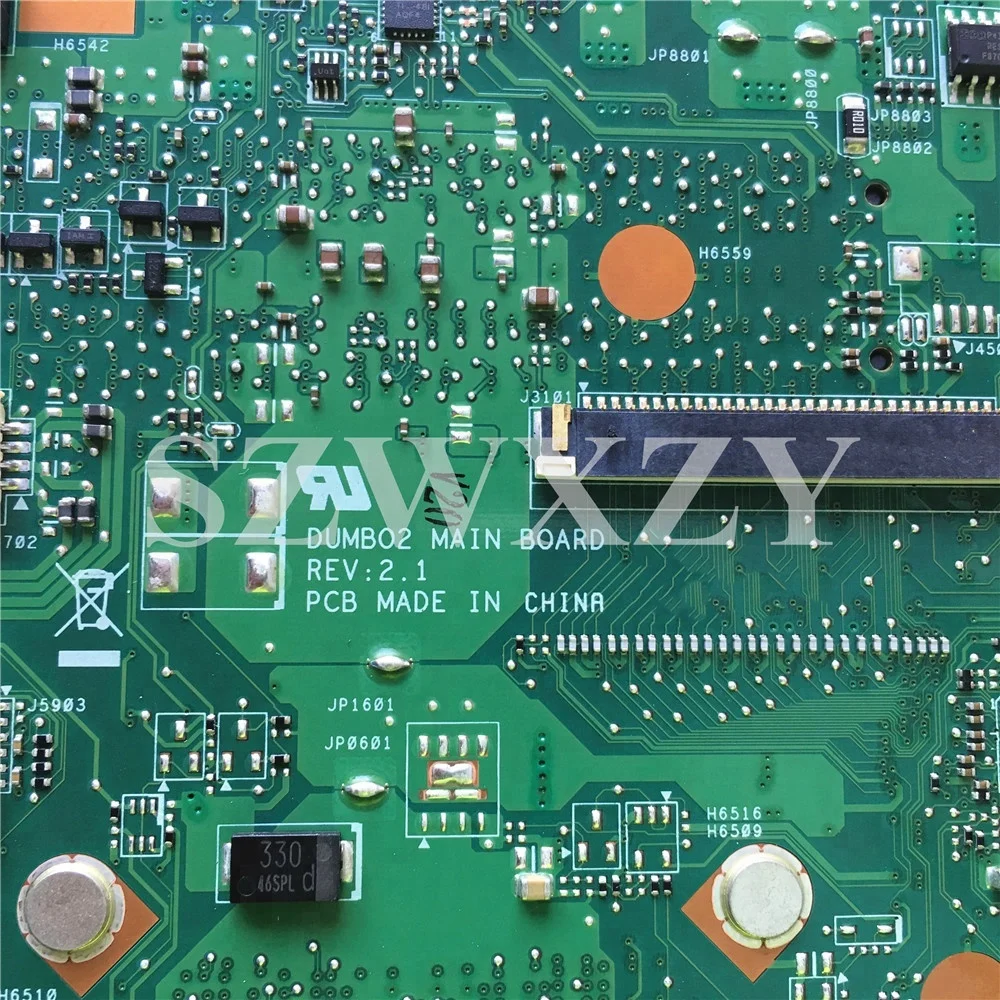 100% working For Lenovo Z710 G710 Laptop Motherboard with GT820M 1GB Support i7 processor PGA947